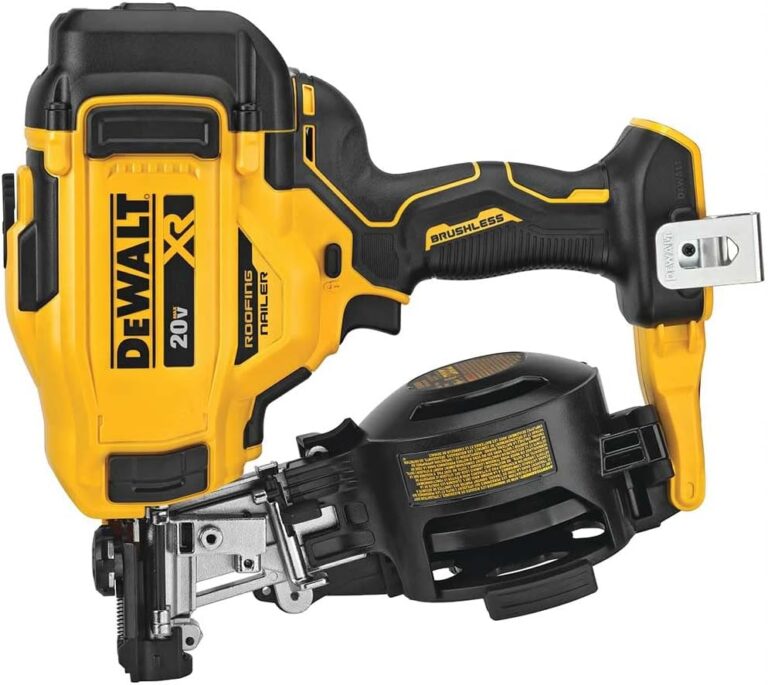 DeWALT DCN45RNB 20V Max Cordless Coil Roofing Nailer: Worth It? REVIEW