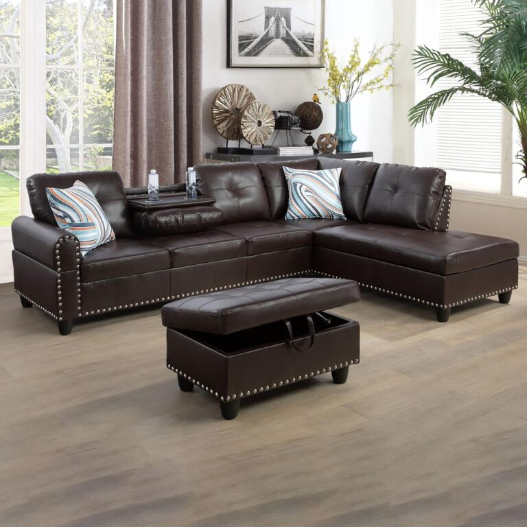 Sectional Couch Brown: A Stylish and Comfortable Addition to Any Living Room