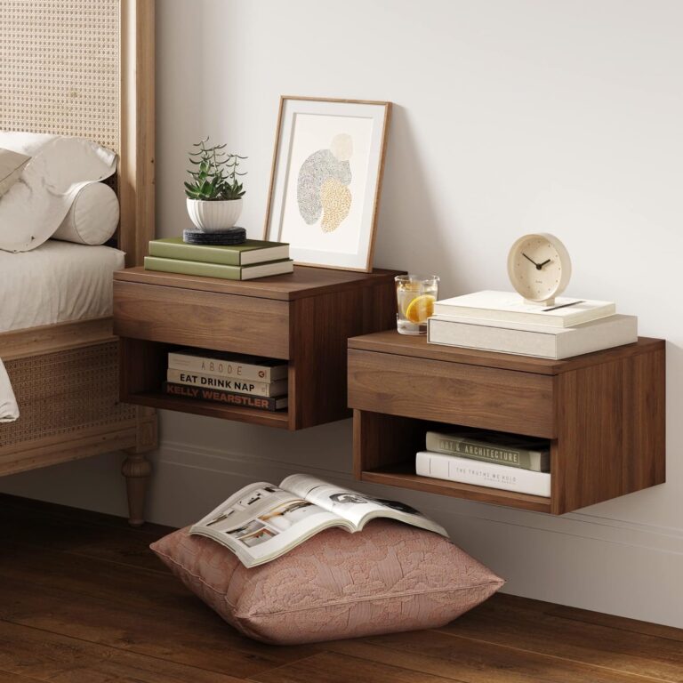 Floating Nightstand: A Space-Saving Solution for Modern Bedrooms