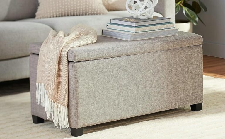 Boucle Storage Bench: The Perfect Addition to Your Home