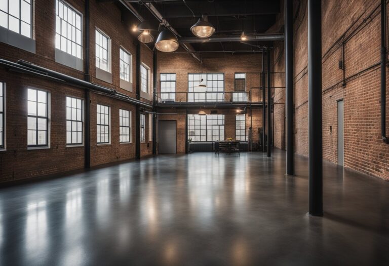 Stained Concrete Sophistication: Bringing Industrial Chic to Urban Spaces